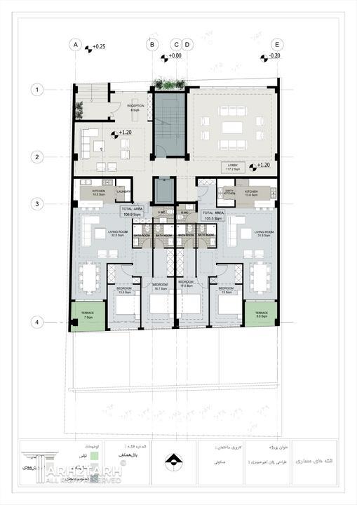 مسابقه طراحی پلان امیر صبوری 1