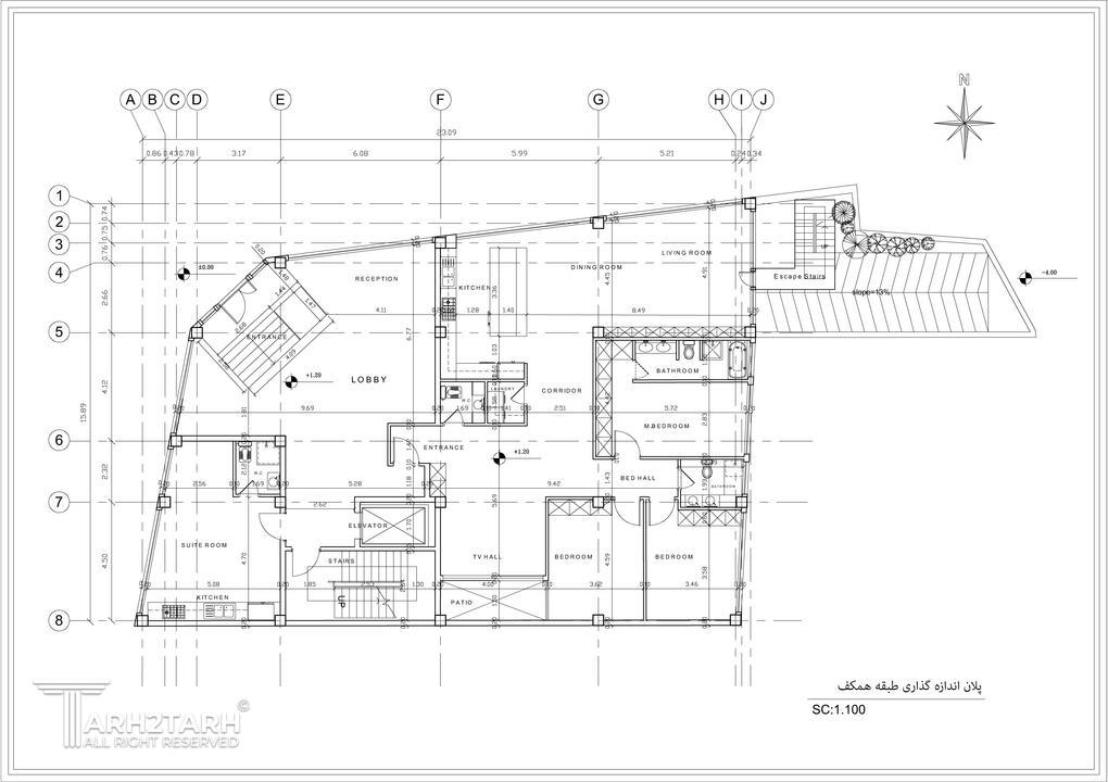 مسابقه طراحی پلان پروژه مانا