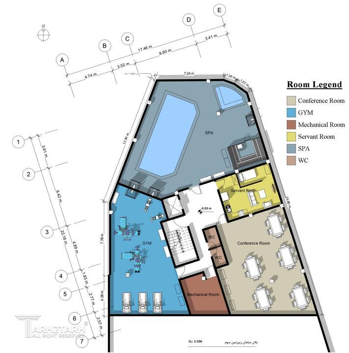 مسابقه طراحی پلان مهمانکده