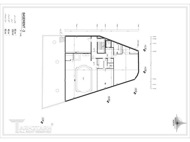 طراحی پلان مهمانکده
