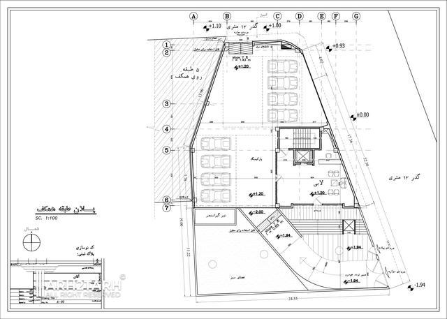 طراحی پلان مهمانکده