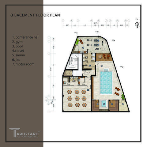 طراحی پلان مهمانکده
