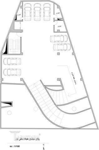 طراحی پلان مهمانکده