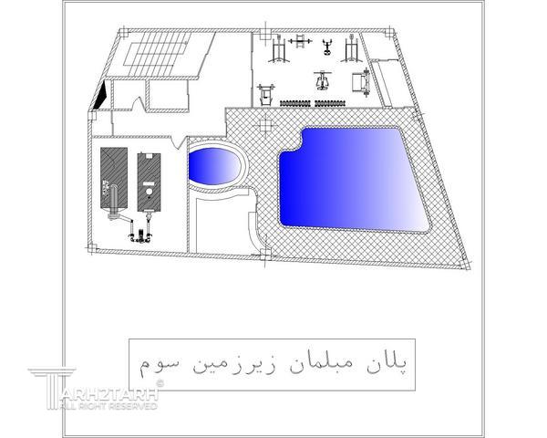 طراحی پلان مهمانکده