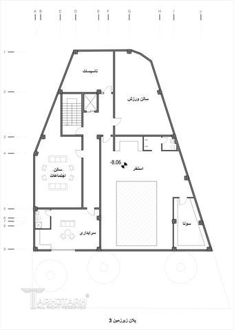 طراحی پلان مهمانکده