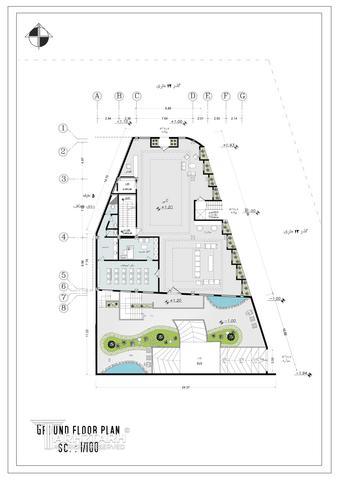 طراحی پلان مهمانکده