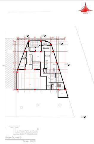 طراحی پلان مهمانکده