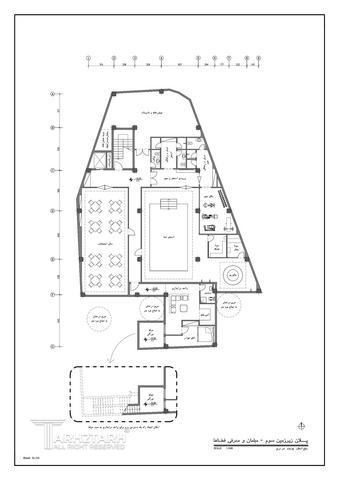 طراحی پلان مهمانکده