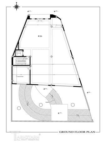 طراحی پلان مهمانکده