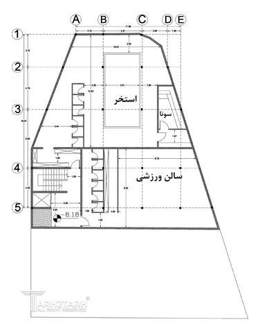 طراحی پلان مهمانکده
