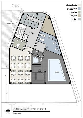 طراحی پلان مهمانکده