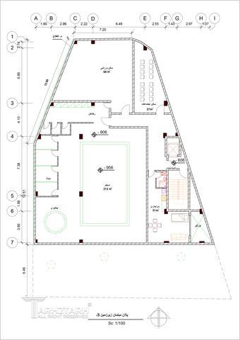 طراحی پلان مهمانکده