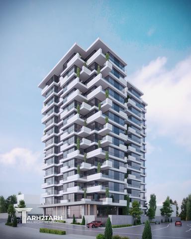 طراحی برج باغ مسکونی هامون