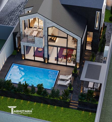 طراحی ویلای یاس (گروه هتل های آریا)