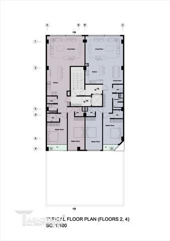 نمونه کار دفتر معماری صاد