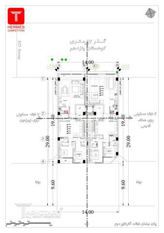 طراحی پلان هرمس فرمانیه