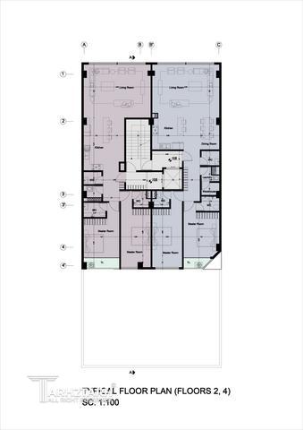 نمونه کار دفتر معماری صاد