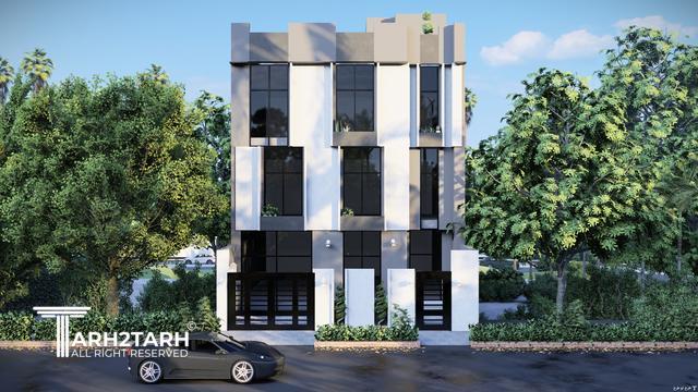 پکیج طراحی مجتمع مسکونی پردیس