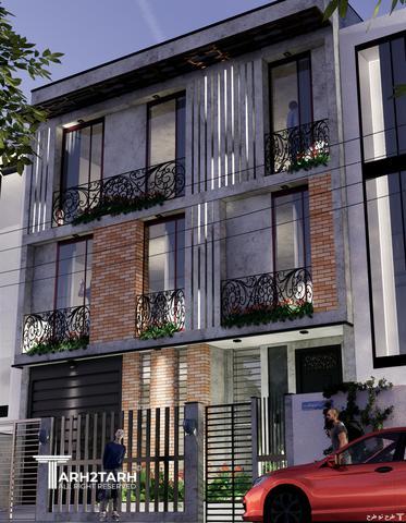 پکیج طراحی مجتمع مسکونی پردیس