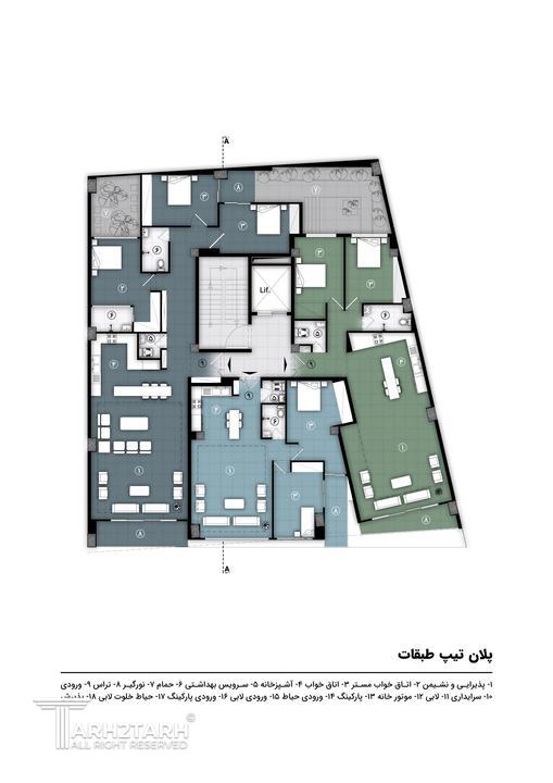 نفر سوم مسابقه طراحی پلان فناخسرو