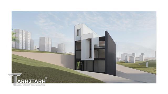 طراحی نما ساختمان تجاری لنا