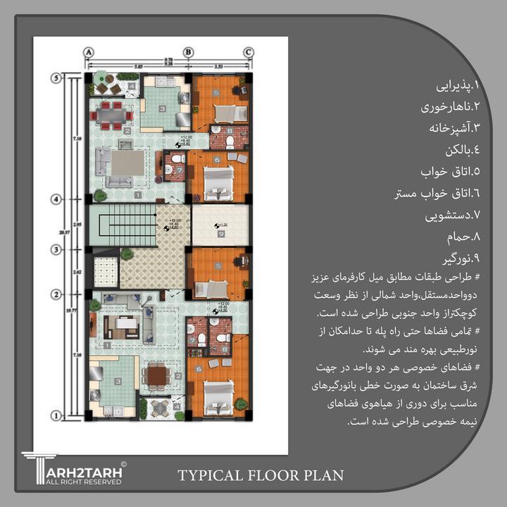  مسابقه طراحی پلان رودهن بتیا