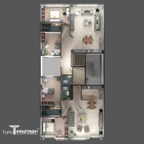 طراحی پلان رودهن بتیا