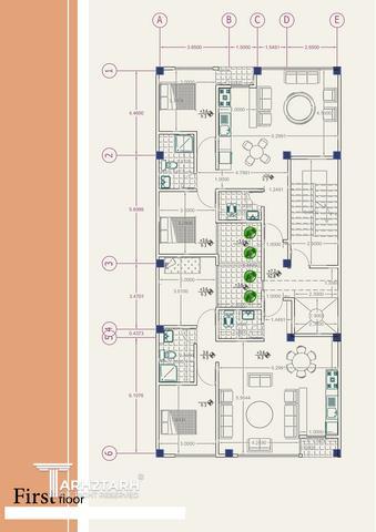 طراحی پلان رودهن بتیا