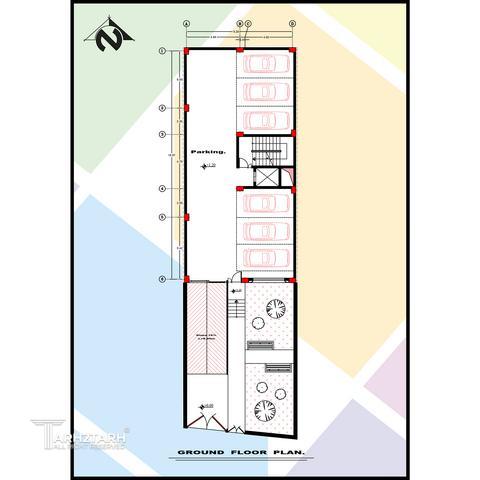 طراحی پلان رودهن بتیا