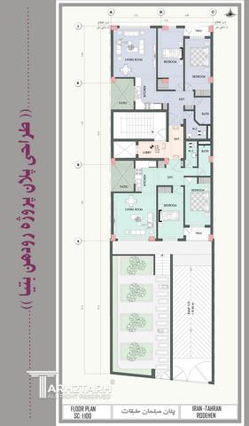 طراحی پلان رودهن بتیا