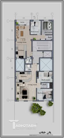 طراحی پلان رودهن بتیا