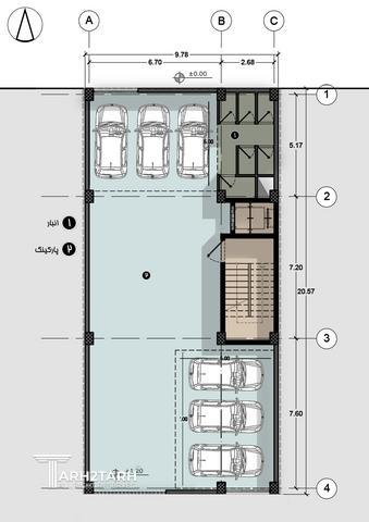 طراحی پلان رودهن بتیا