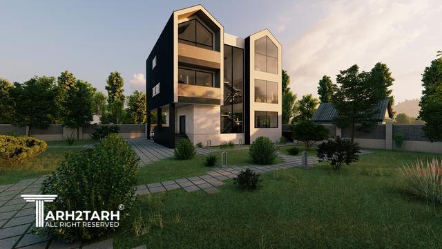 طراحی ویلا خانه دل