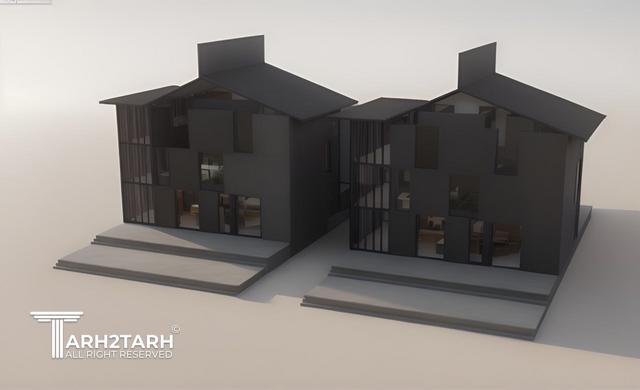 طراحی ویلا خانه دل