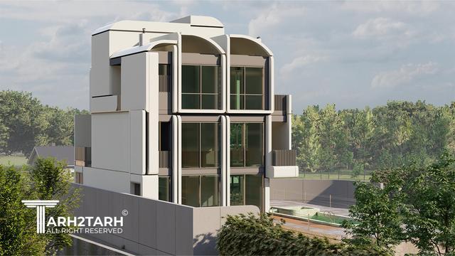 طراحی ویلا خانه دل