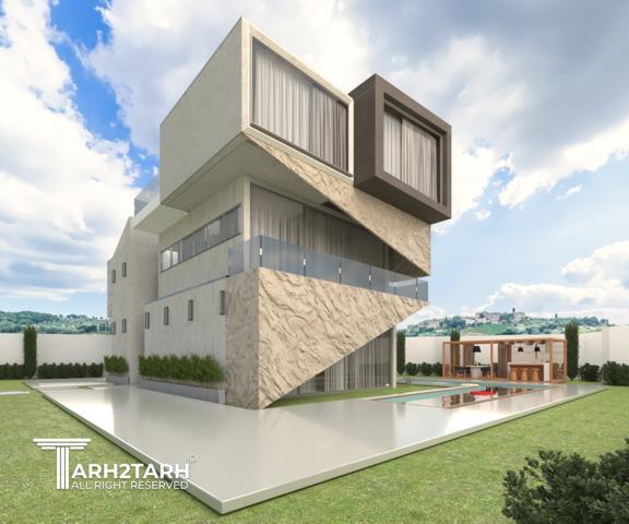 طراحی ویلا خانه دل