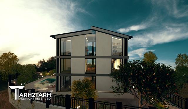 طراحی ویلا خانه دل