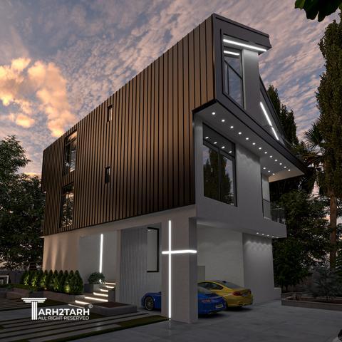 طراحی ویلا خانه دل