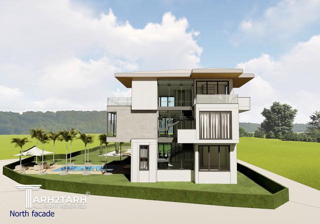 طراحی ویلا خانه دل