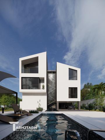 طراحی ویلا خانه دل