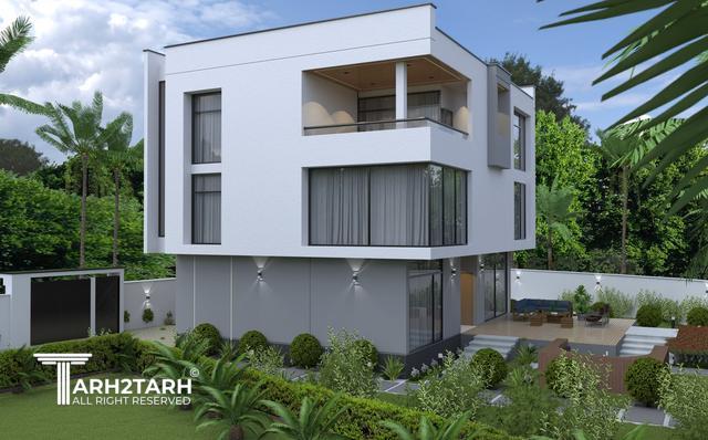 طراحی ویلا خانه دل