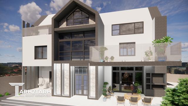 طراحی ویلا خانه دل