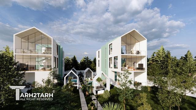 طراحی ویلا خانه دل