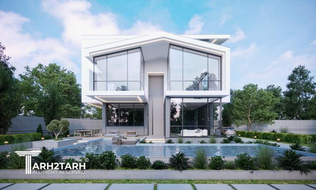 طراحی ویلا خانه دل