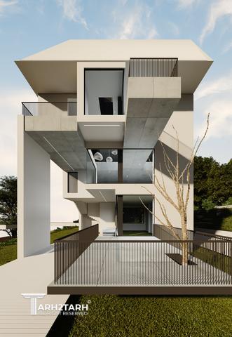 طراحی ویلا خانه دل