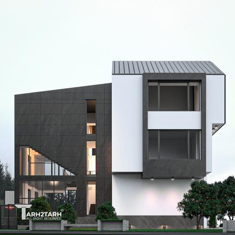 طراحی ویلا خانه دل