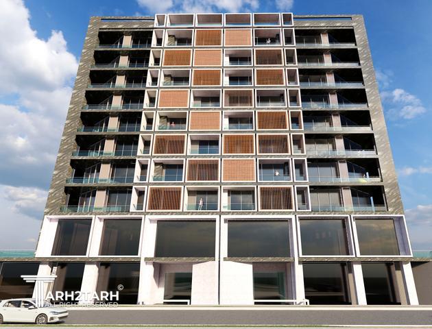 طراحی ساختمان تجاری اداری هنگام