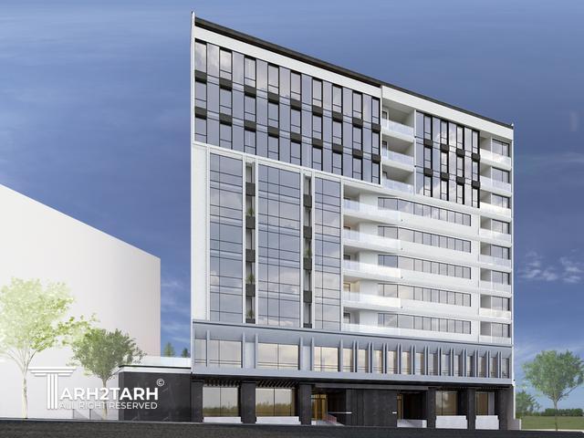 طراحی ساختمان تجاری اداری هنگام