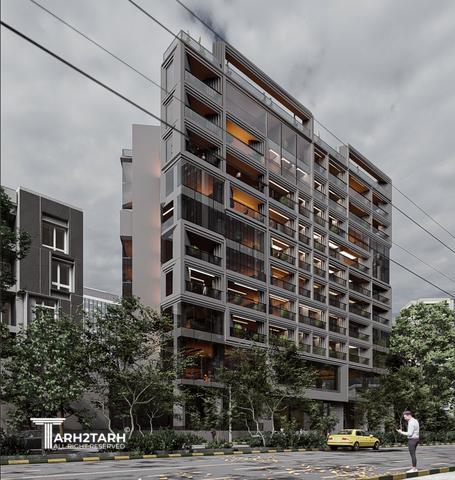 طراحی ساختمان تجاری اداری هنگام