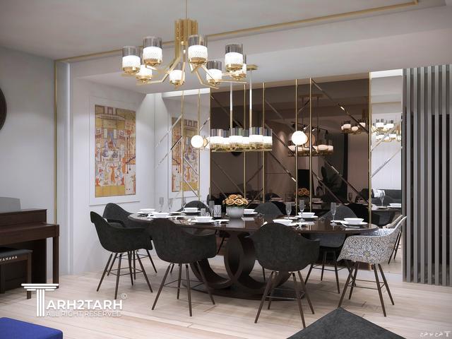 طراحی داخلی واحد مسکونی آناهیتا